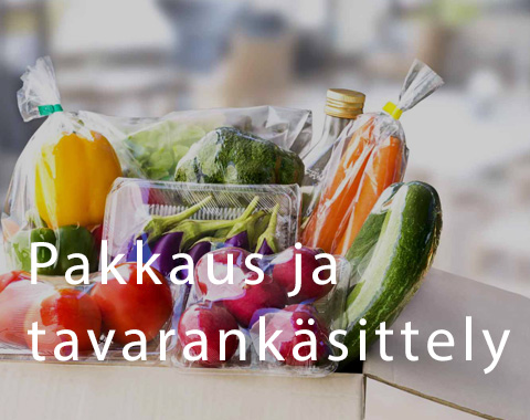 Pakkaus ja tavarankäsittely